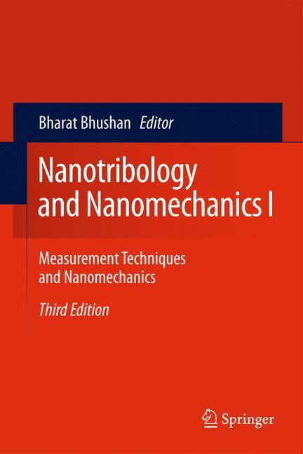 Nanotribology and Nanomechanics I