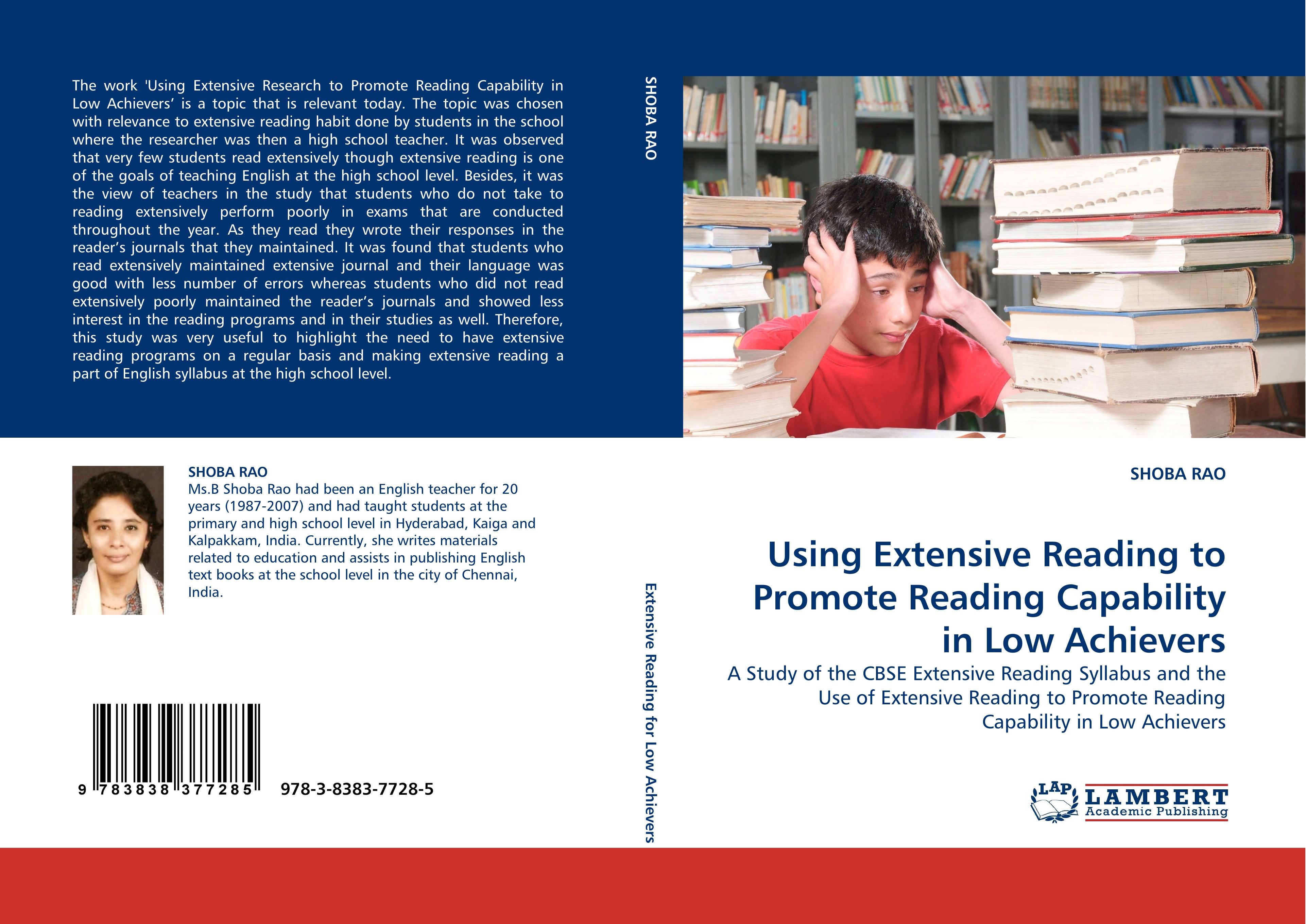 Using Extensive Reading to Promote Reading Capability in Low Achievers