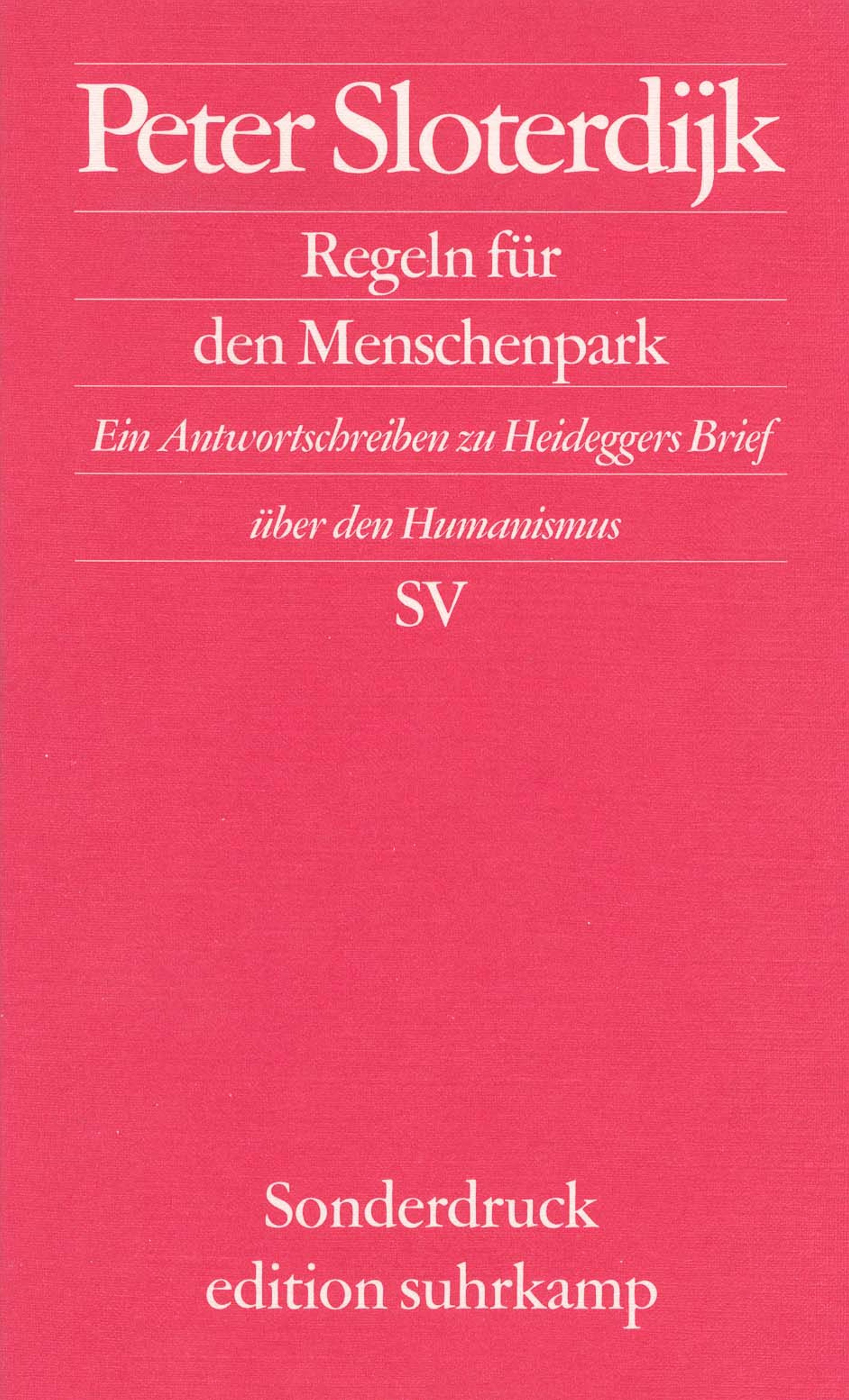 Regeln für den Menschenpark