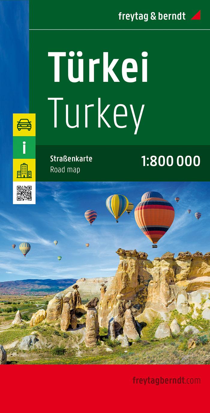 Türkei 1 : 800 000. Autokarte