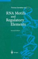 RNA Motifs and Regulatory Elements