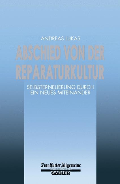 Abschied von der Reparaturkultur