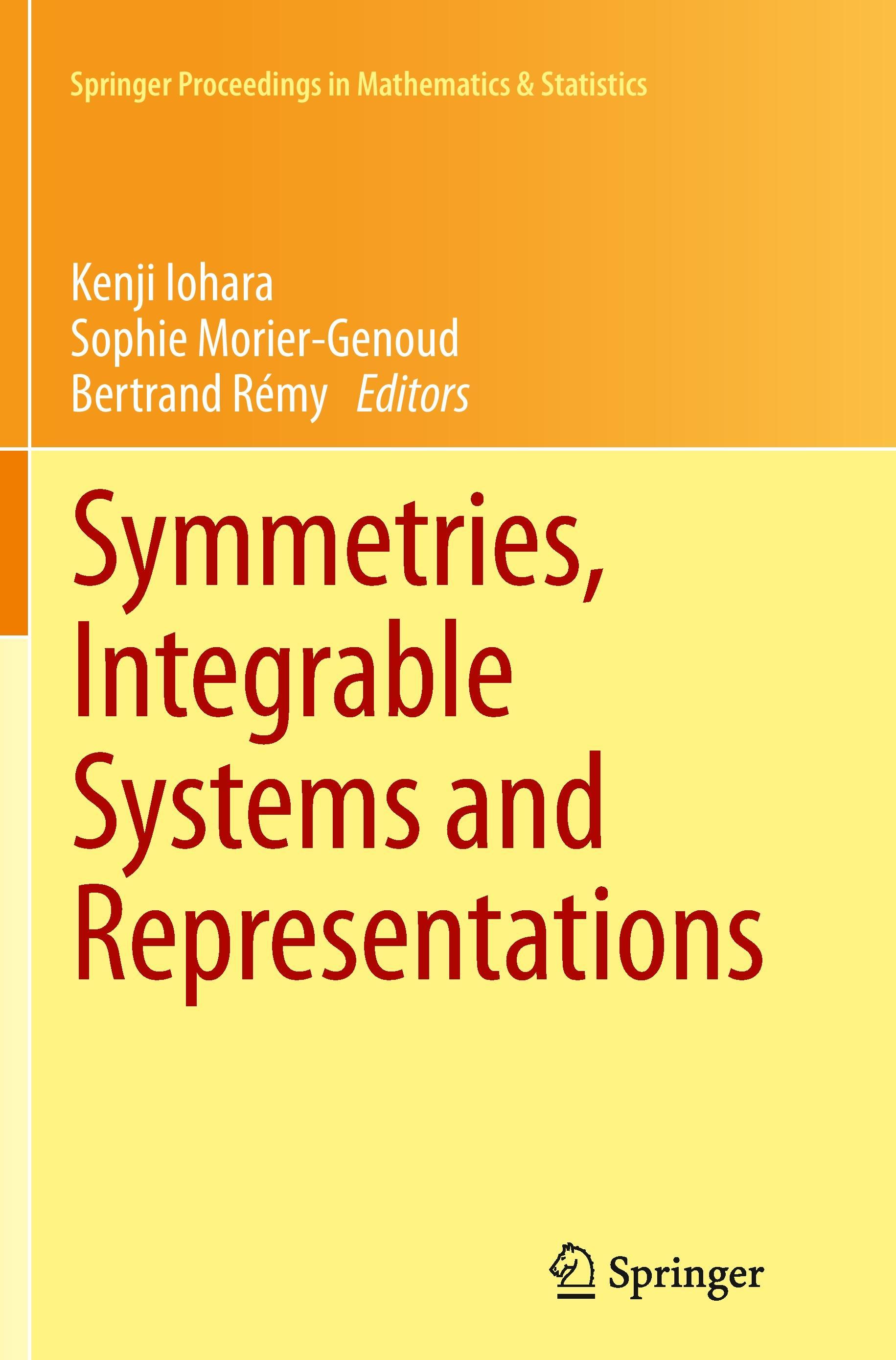 Symmetries, Integrable Systems and Representations