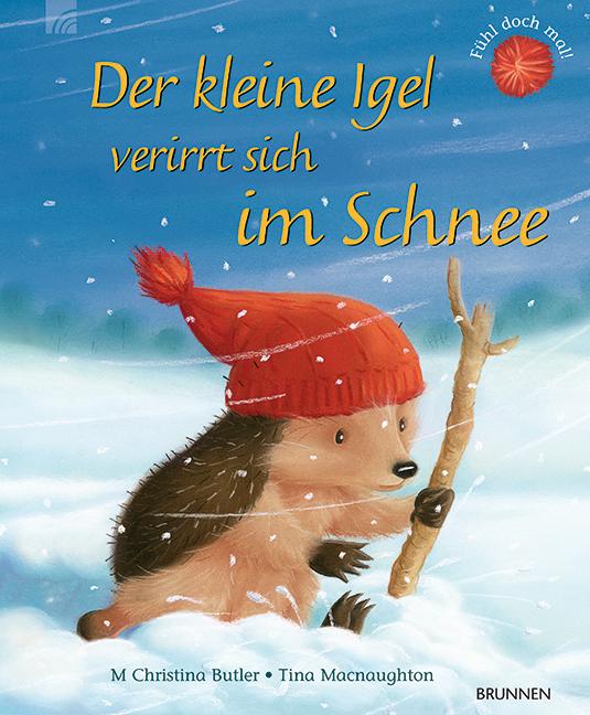 Der kleine Igel verirrt sich im Schnee