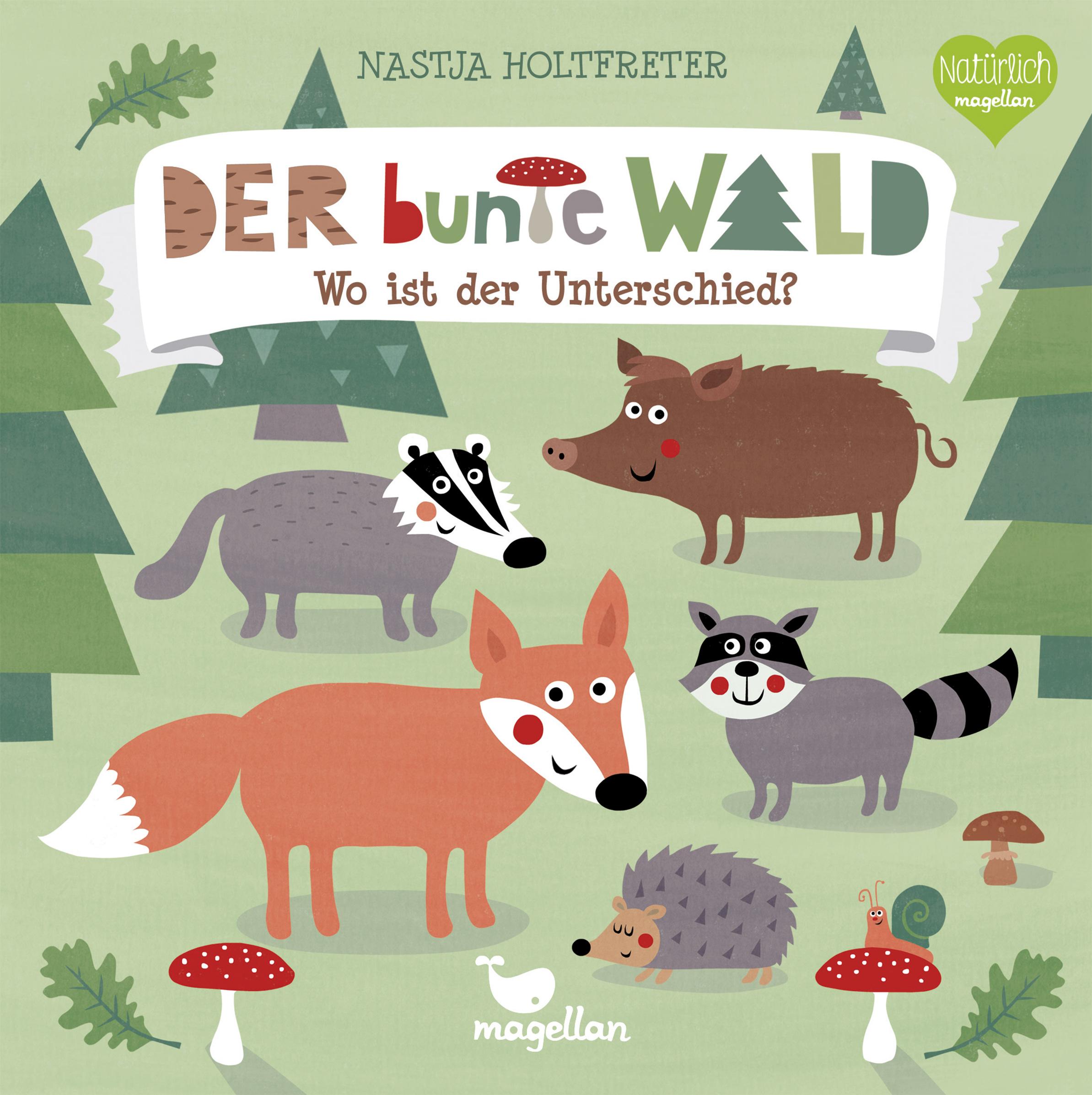 Der bunte Wald - Wo ist der Unterschied?