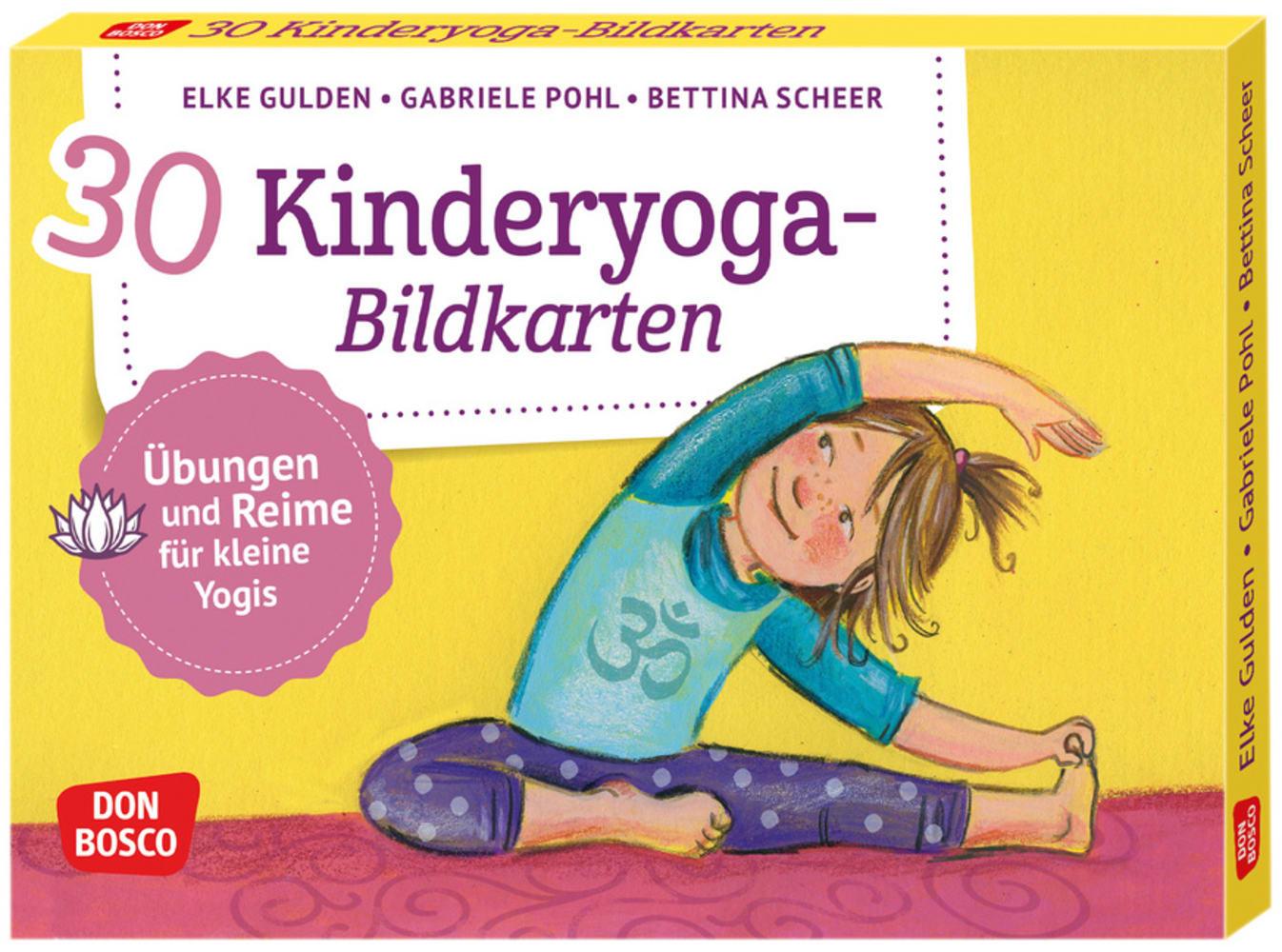 30 Kinderyoga-Bildkarten