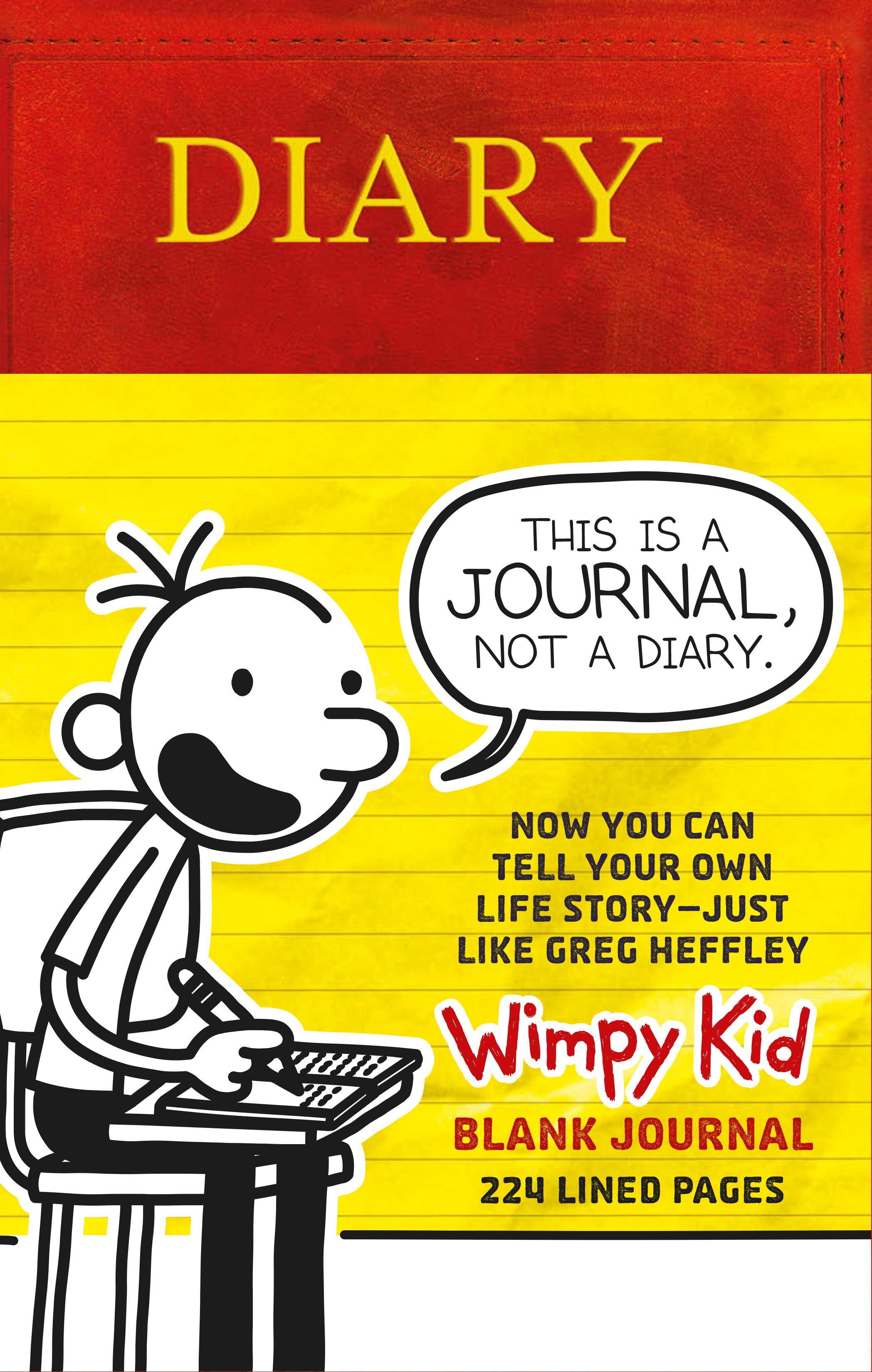 The Diary of a Wimpy Kid Blank Journal