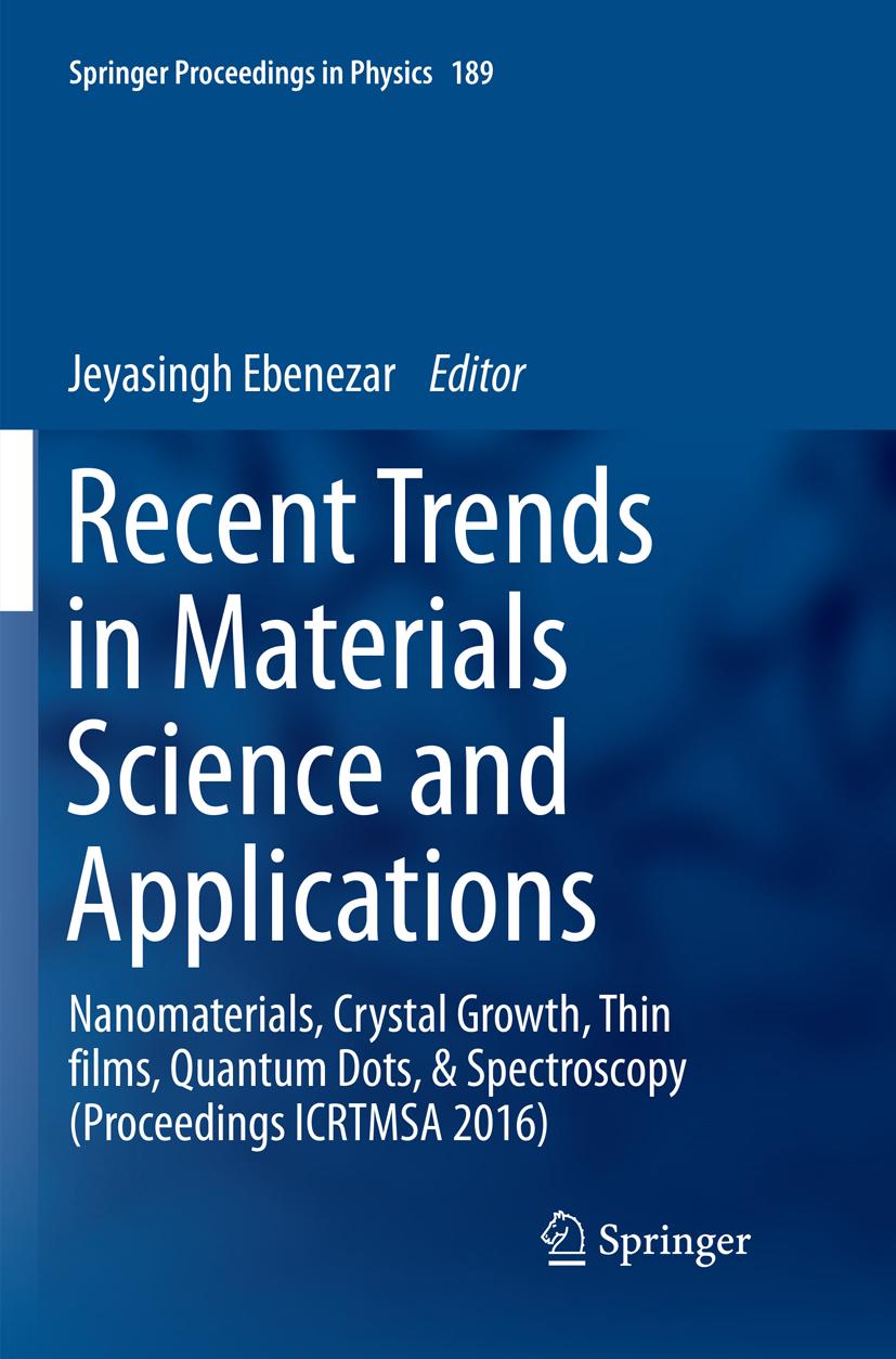 Recent Trends in Materials Science and Applications