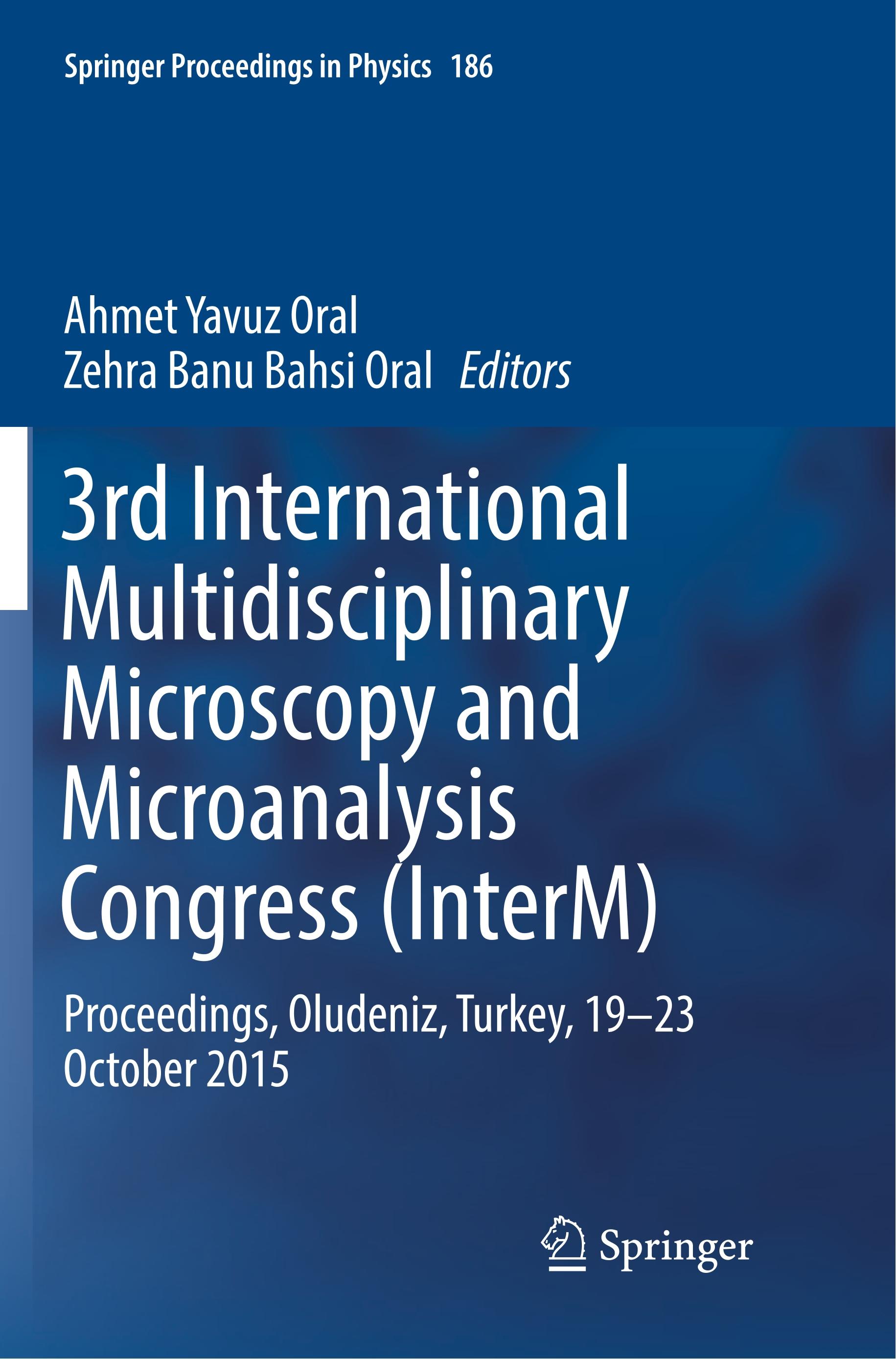 3rd International Multidisciplinary Microscopy and Microanalysis Congress (InterM)