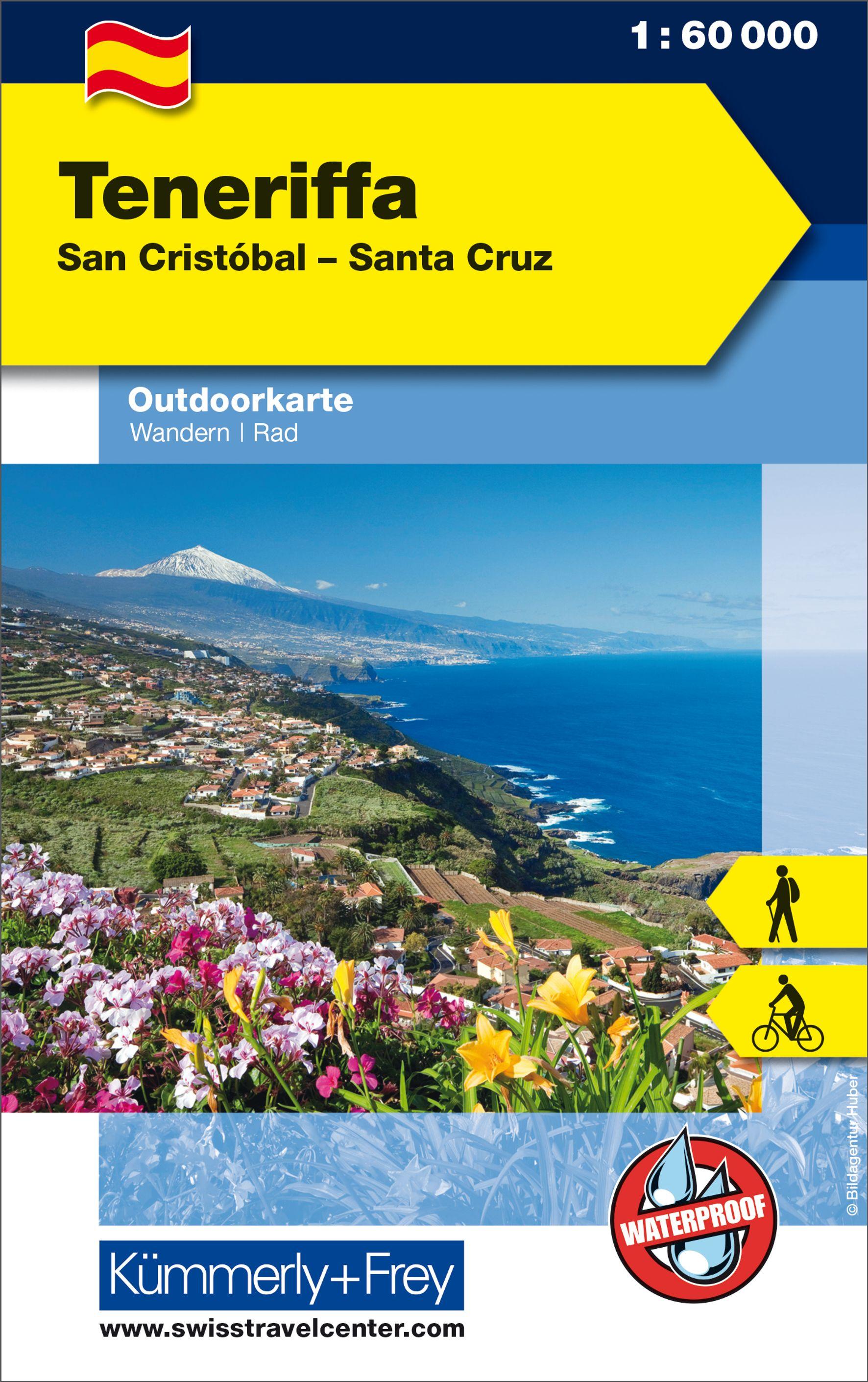 KuF Outdoorkarte Teneriffa 1 : 60 000