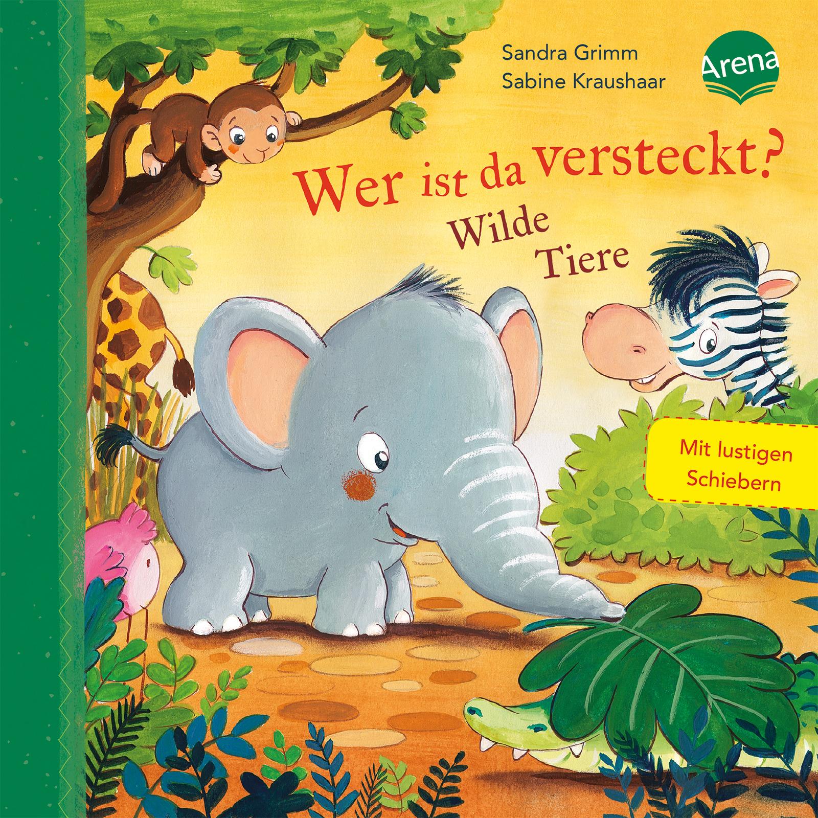 Wer ist da versteckt? Wilde Tiere