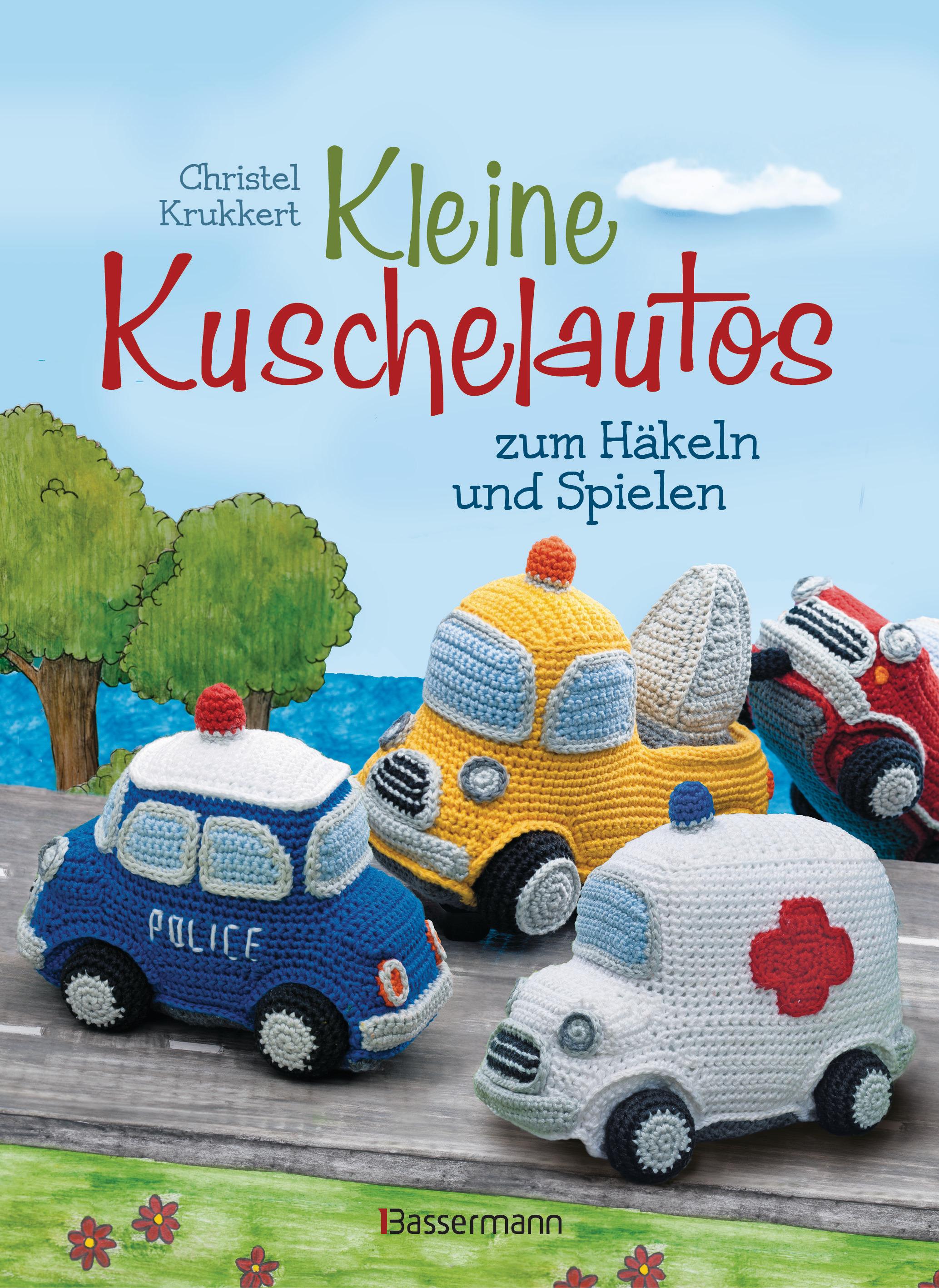 Kleine Kuschelautos zum Häkeln und Spielen. Komplett überarbeitete Neuausgabe. Häkelanleitungen für VW-Bus, Polizeiauto, Feuerwehrfahrzeug, LKW, Rennwagen u.v.m. Mit kleiner Häkelschule für den sicheren Einstieg