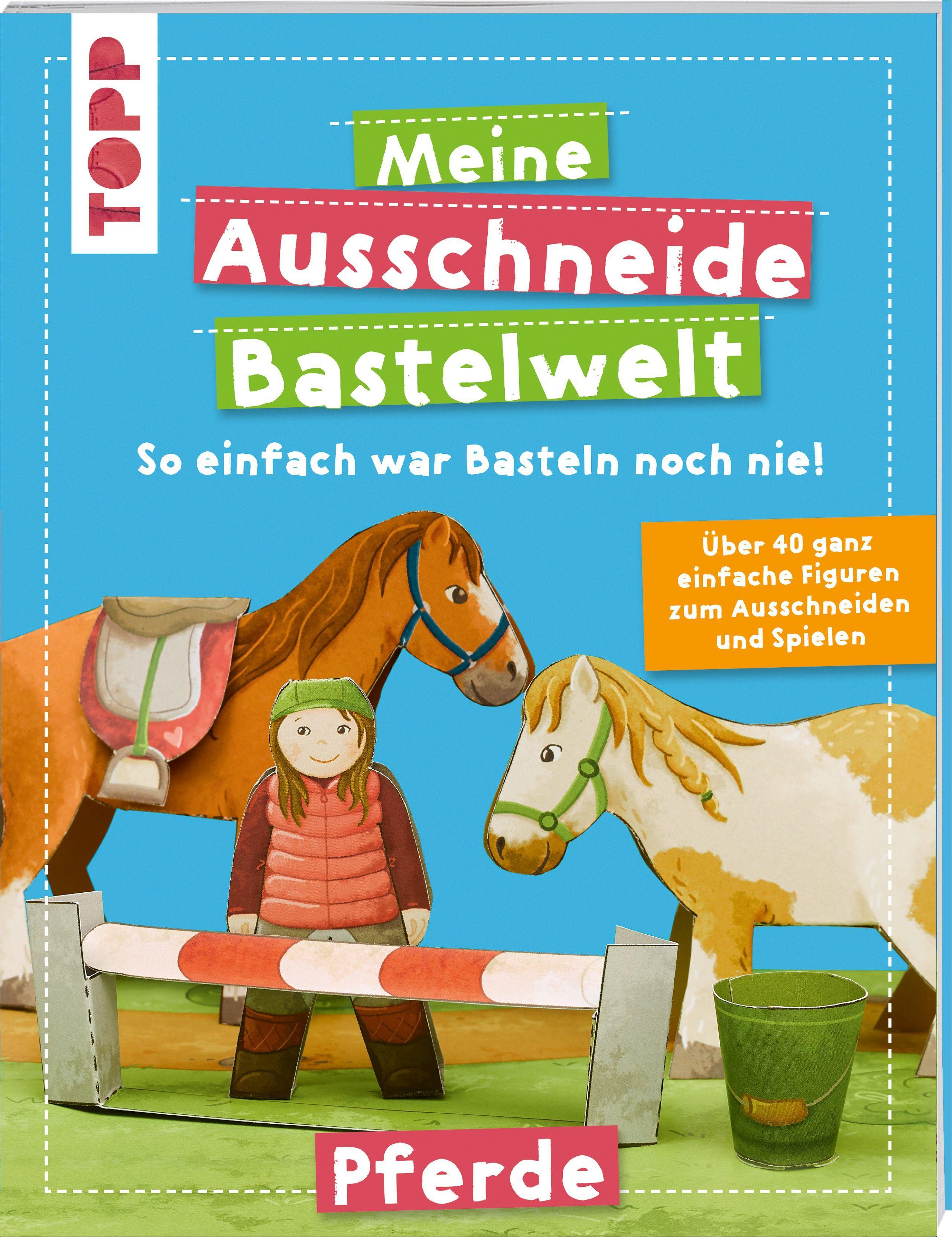 Meine Ausschneide-Bastelwelt Pferde