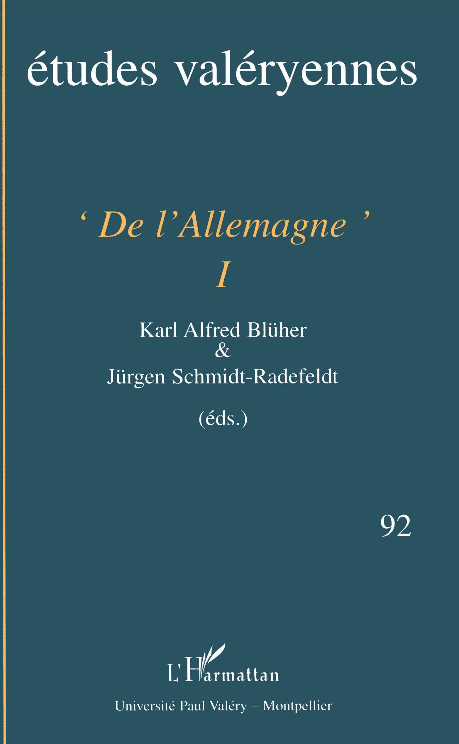 De l'Allemagne