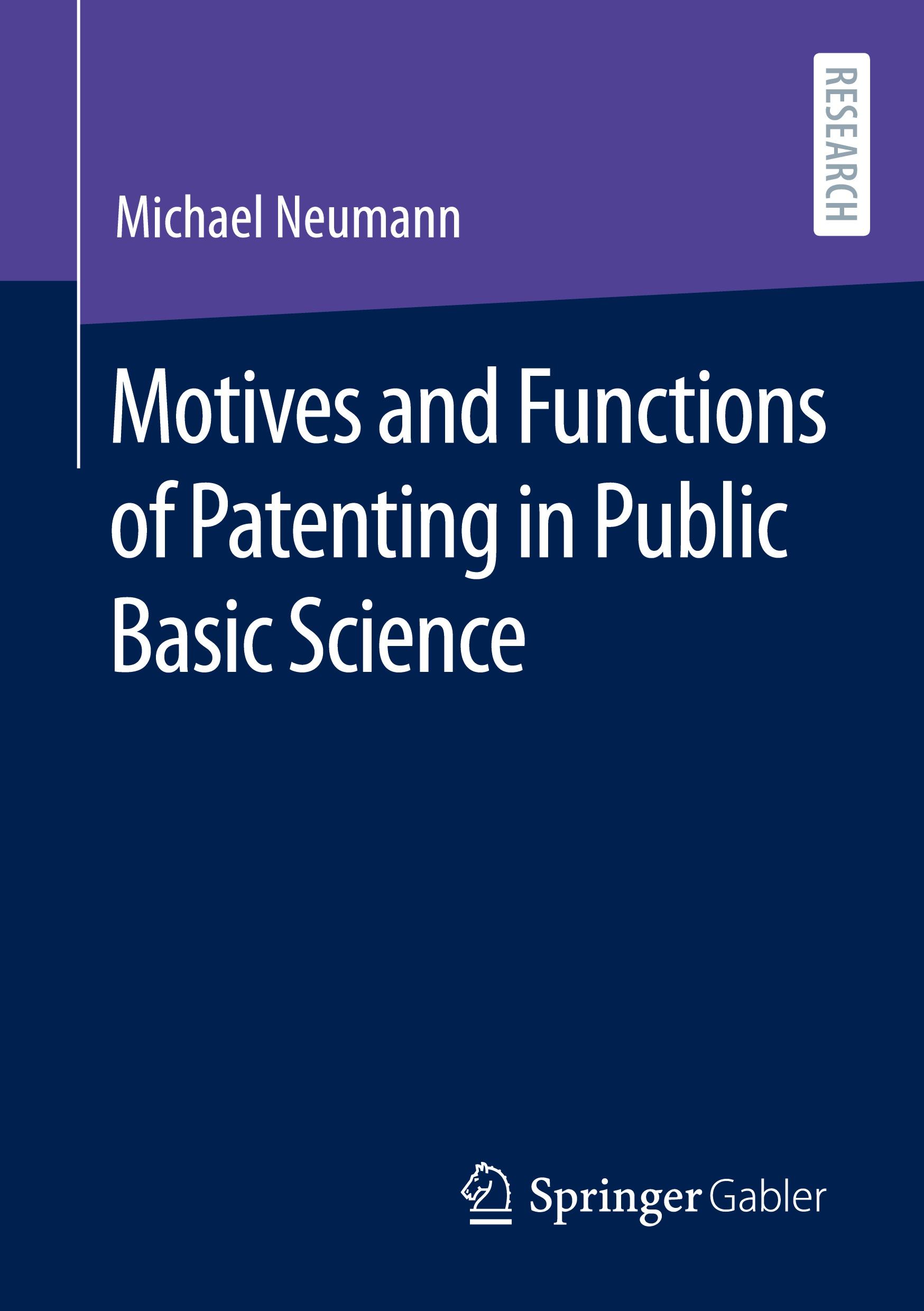 Motives and Functions of Patenting in Public Basic Science