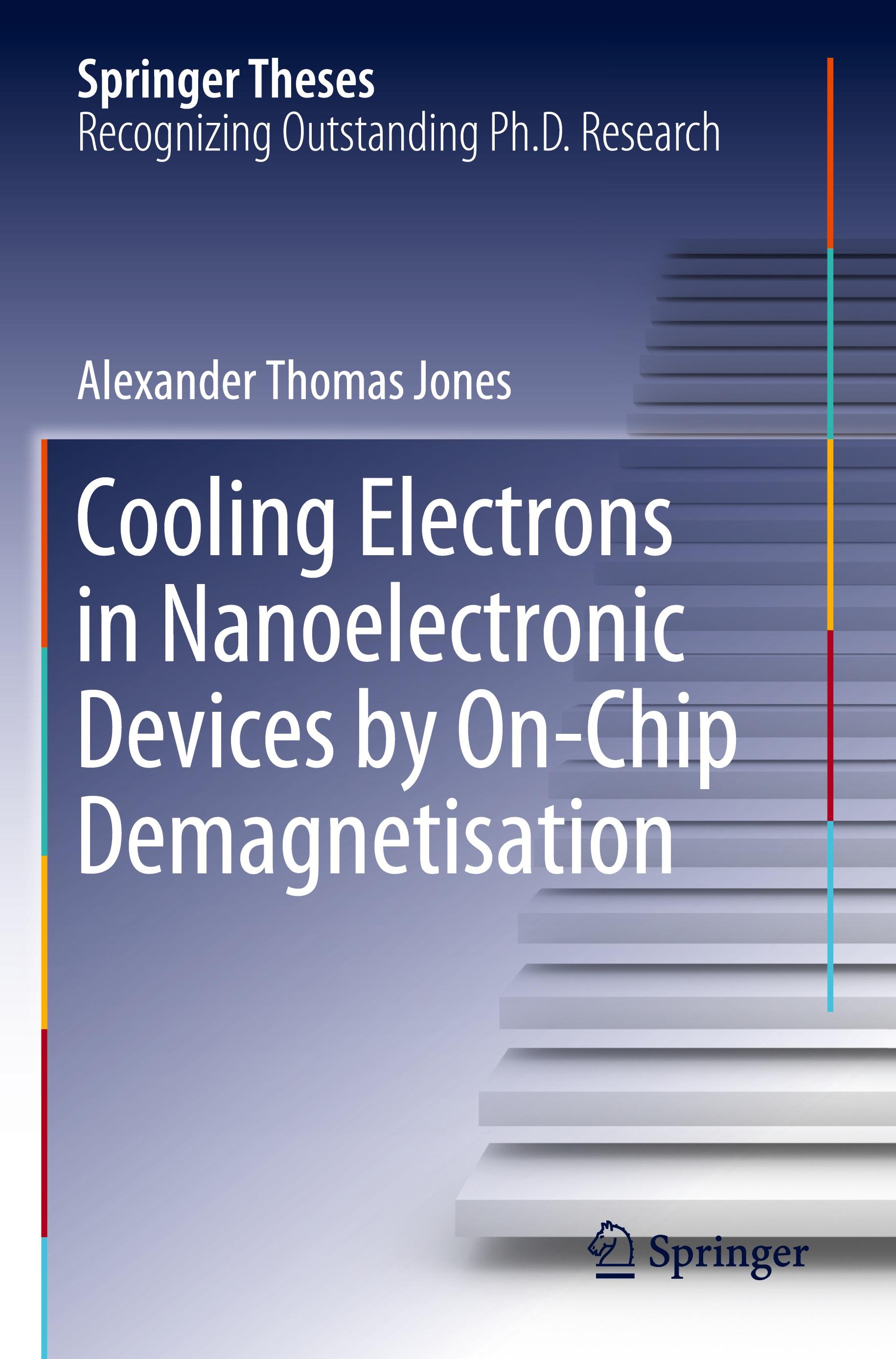 Cooling Electrons in Nanoelectronic Devices by On-Chip Demagnetisation