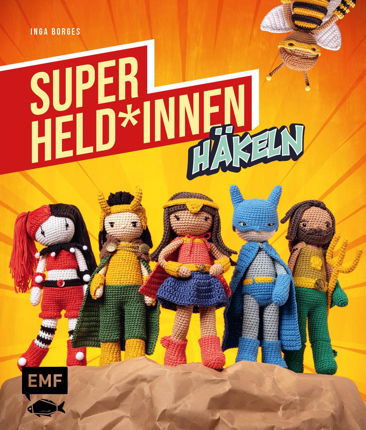 Superhelden und -heldinnen häkeln