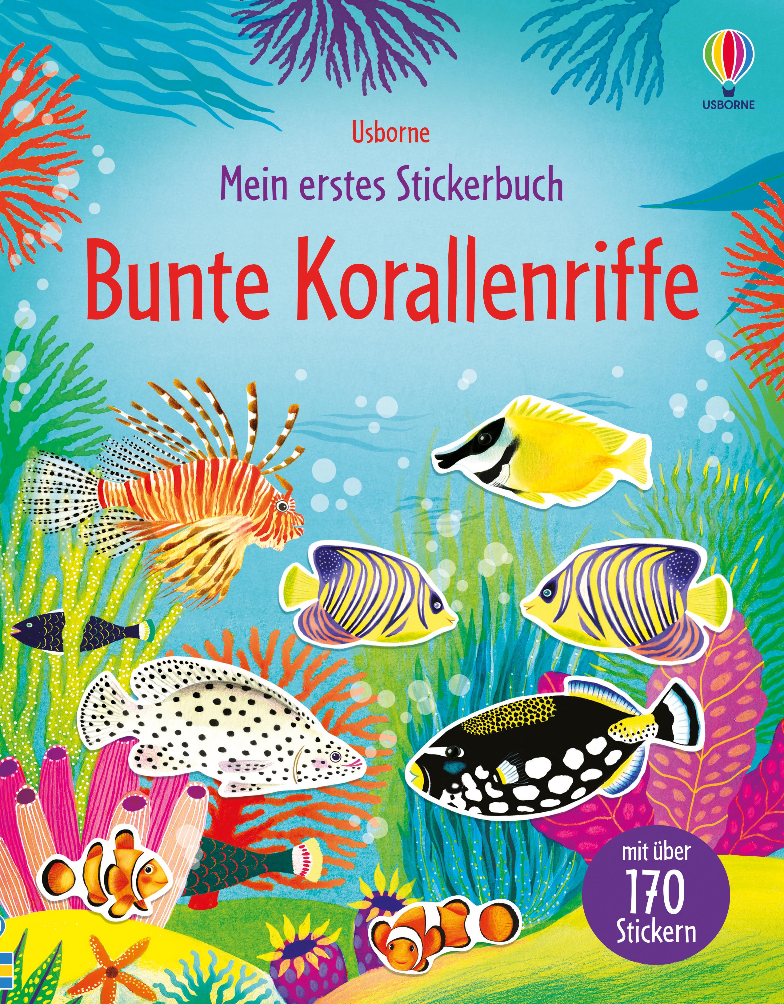 Mein erstes Stickerbuch: Bunte Korallenriffe