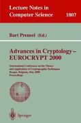 Advances in Cryptology ¿ EUROCRYPT 2000