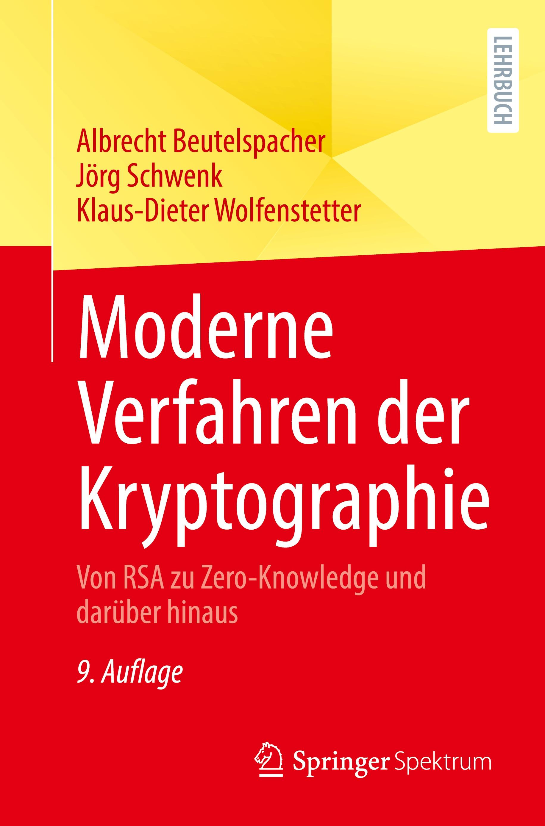 Moderne Verfahren der Kryptographie