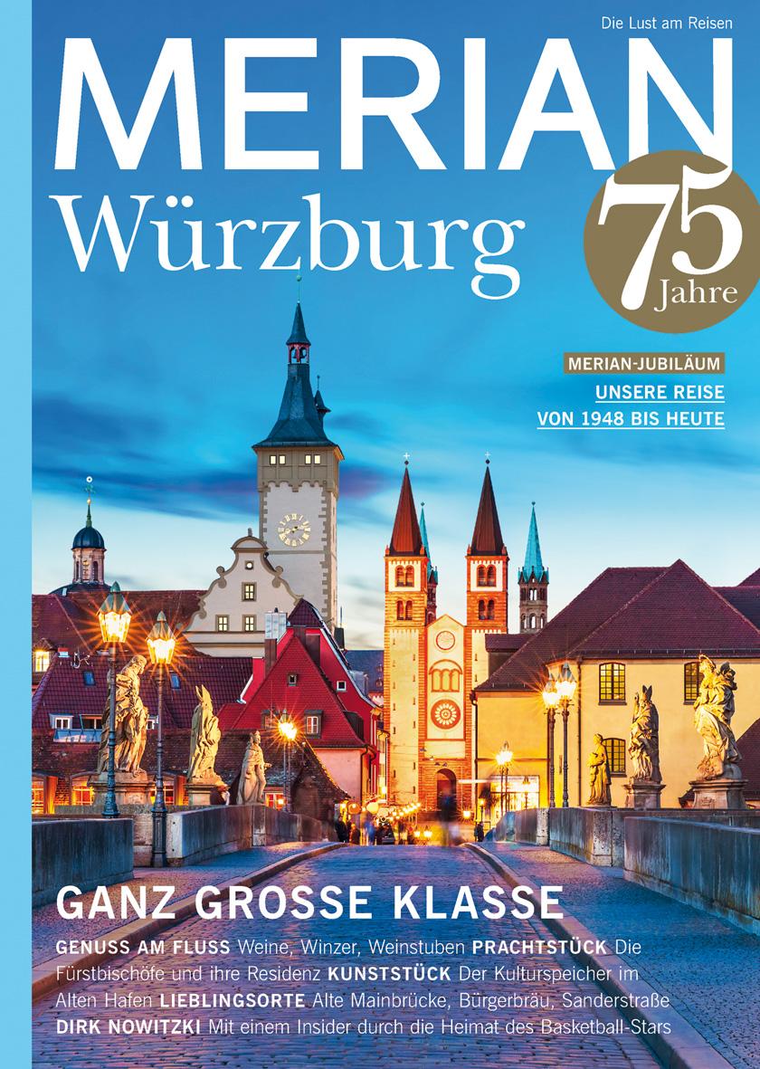 MERIAN Magazin Würzburg  01/2023