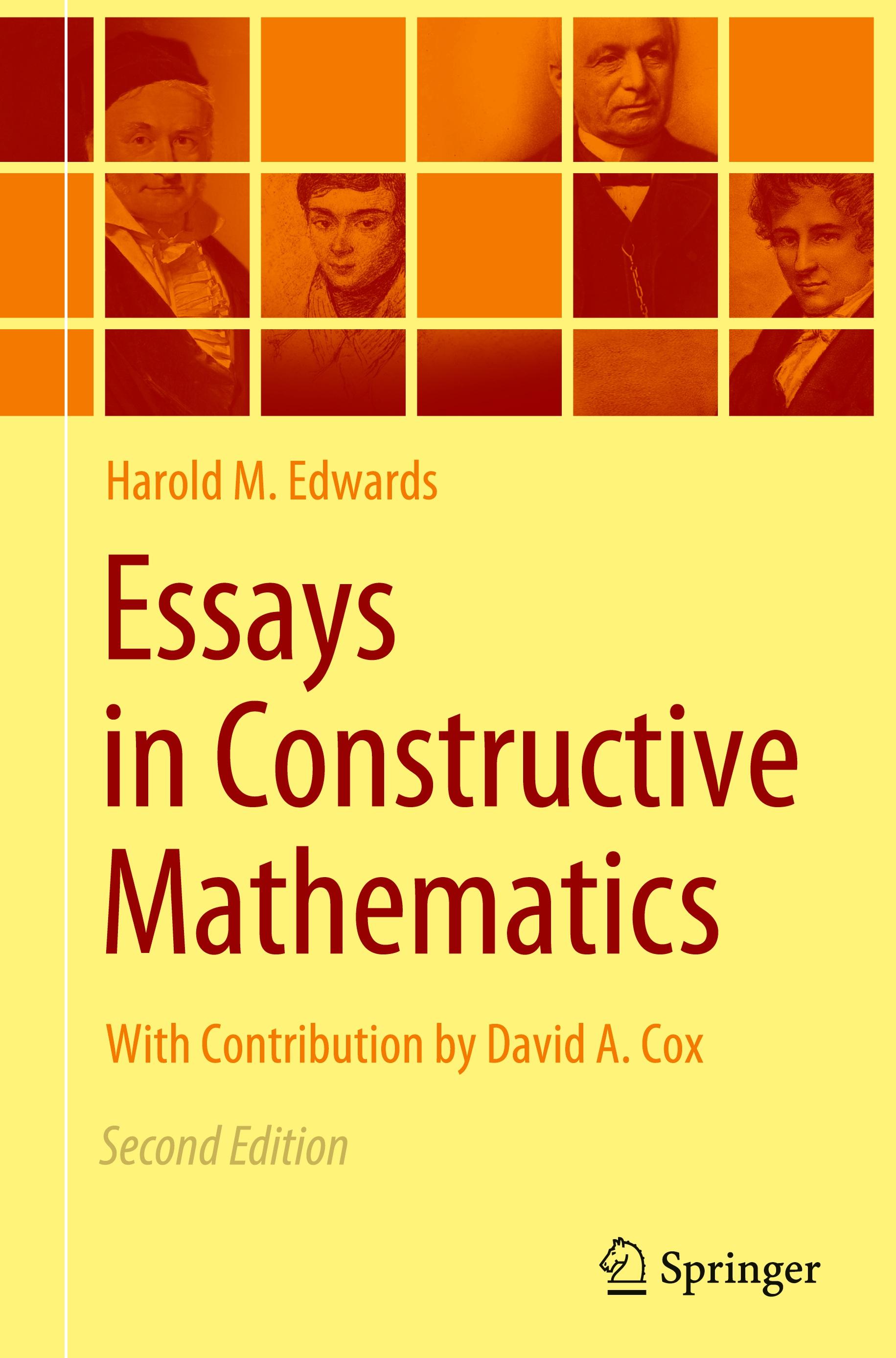 Essays in Constructive Mathematics