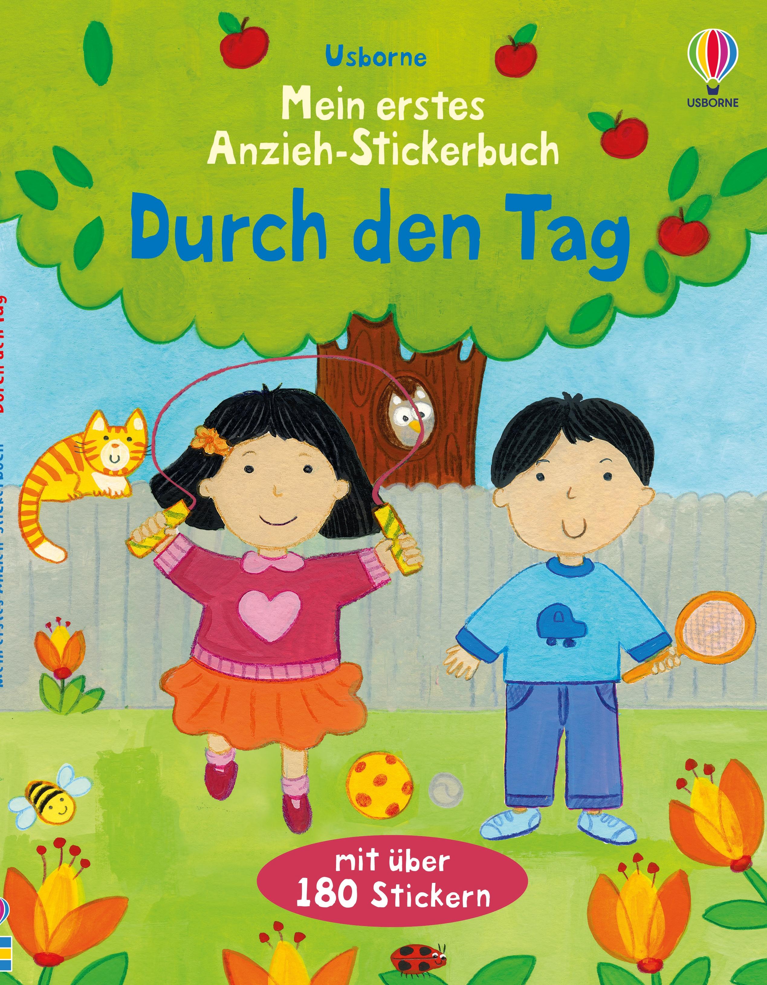 Mein erstes Anzieh-Stickerbuch: Durch den Tag