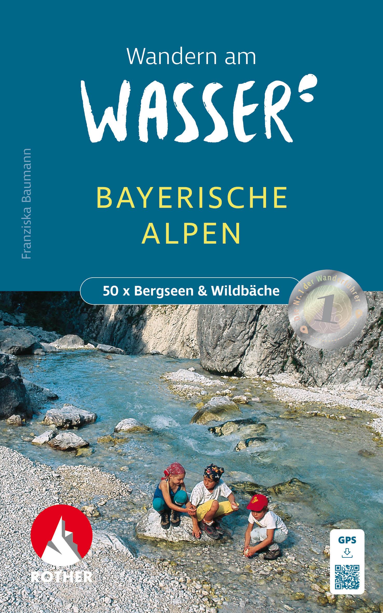 Wandern am Wasser Bayerischen Alpen