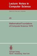 Mathematical Foundations of Computer Science 1976