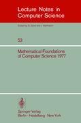 Mathematical Foundations of Computer Science 1977