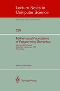 Mathematical Foundation of Programming Semantics