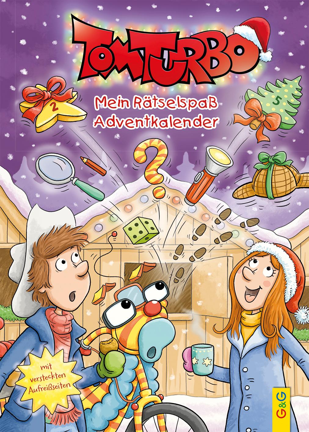 Tom Turbo Mein Rätselspaß Adventkalender