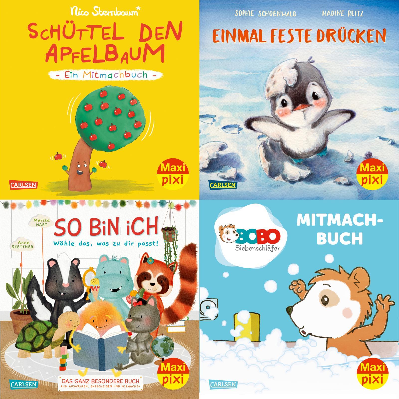 Maxi-Pixi-Box 110: Bilderbücher zum Mitmachen (4x5 Exemplare)