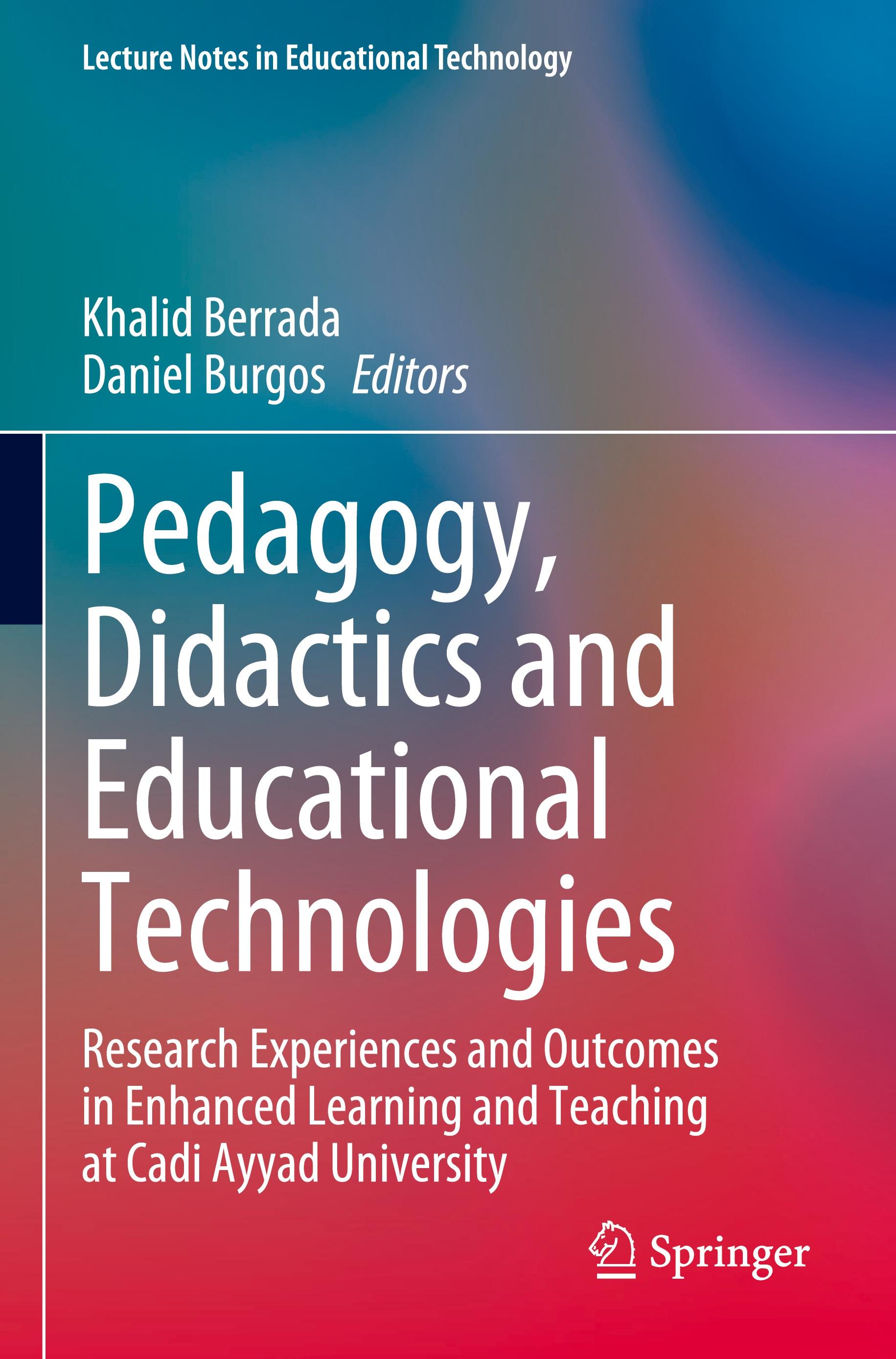 Pedagogy, Didactics and Educational Technologies