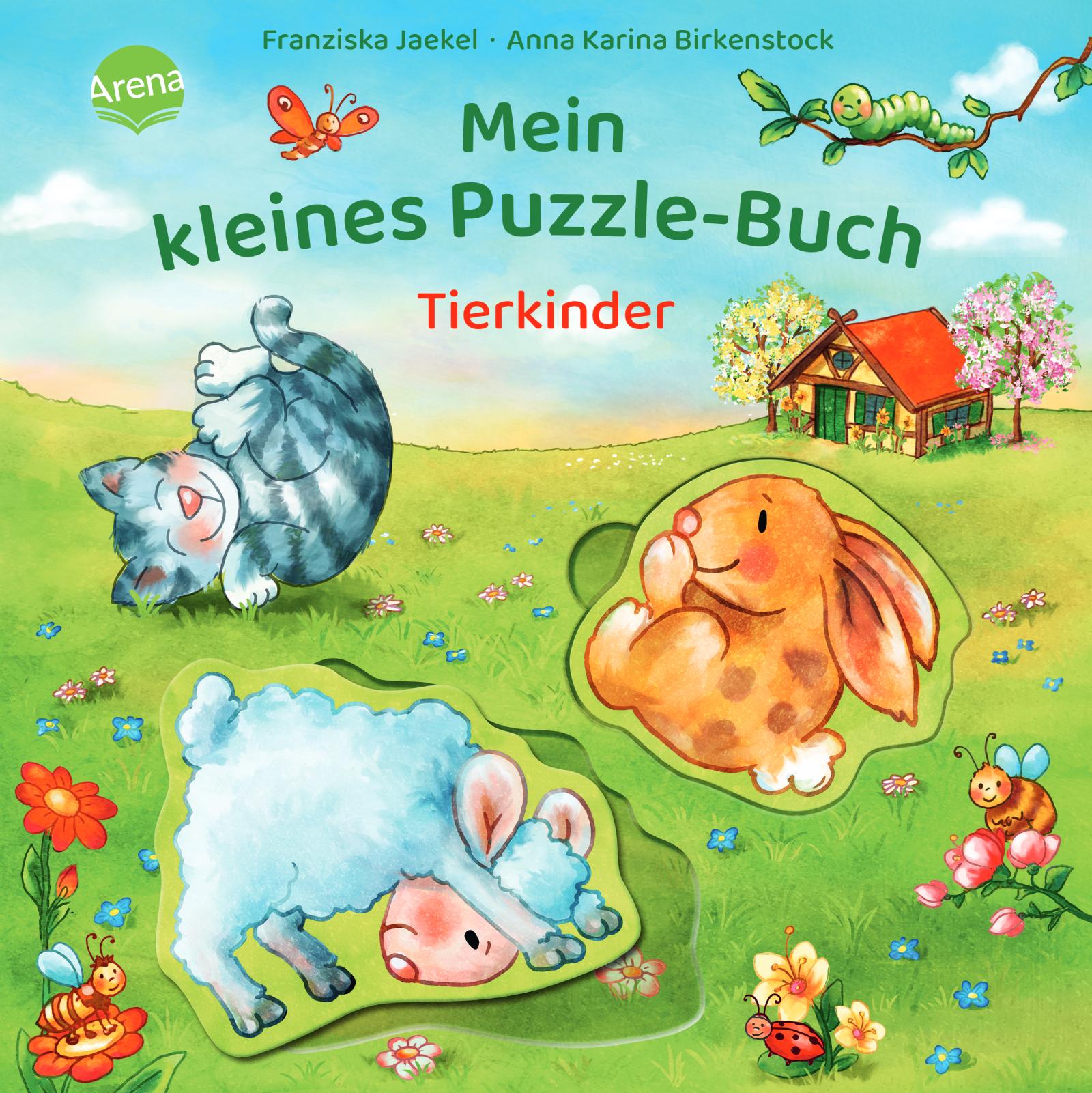 Mein kleines Puzzle-Buch. Tierkinder