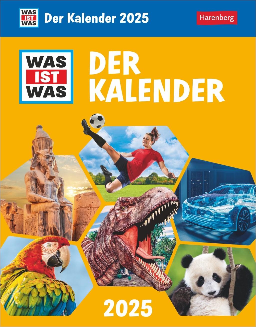 WAS IST WAS Der Kalender Tagesabreißkalender 2025 - Kinderkalender