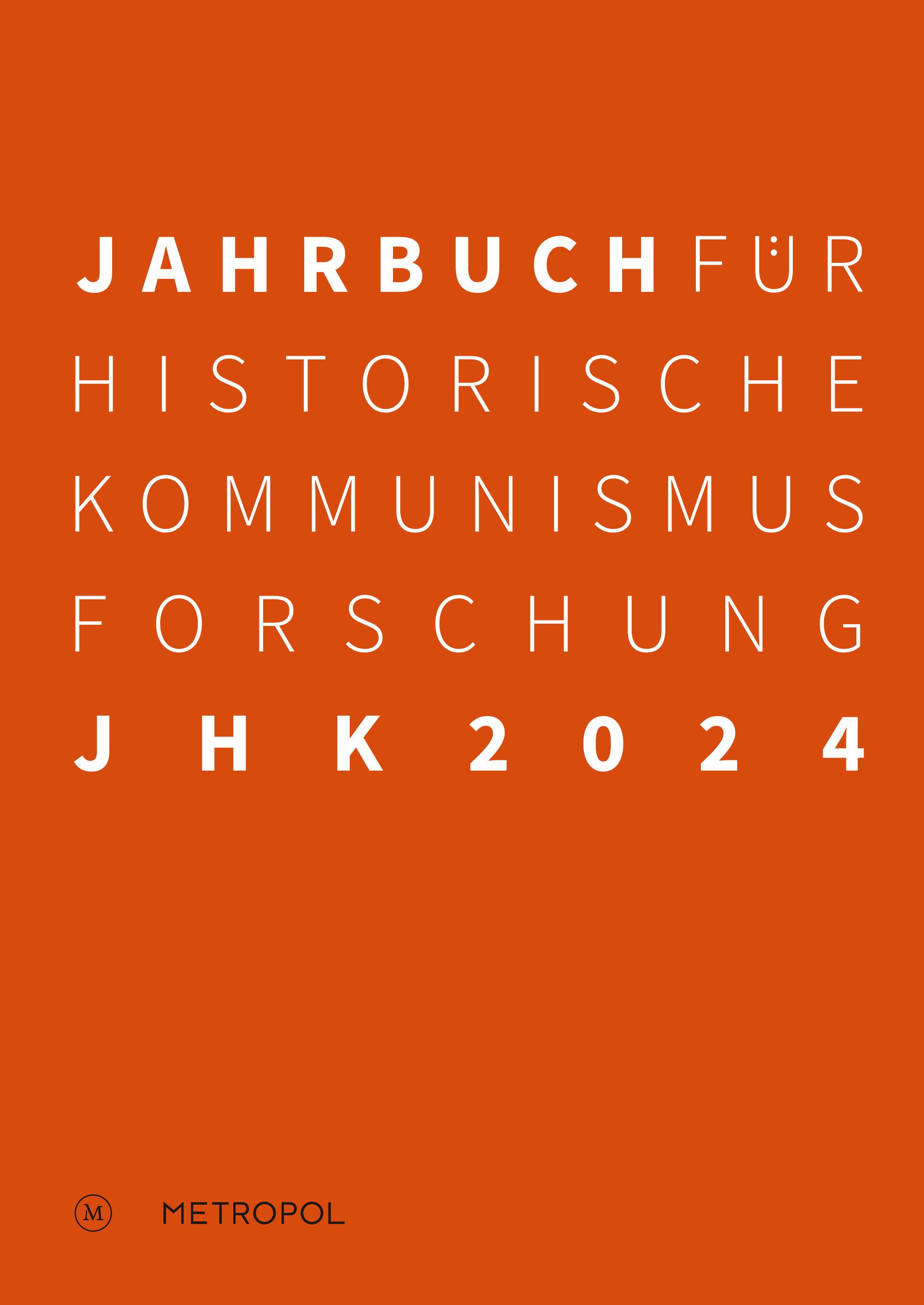 Jahrbuch für Historische Kommunismusforschung 2024