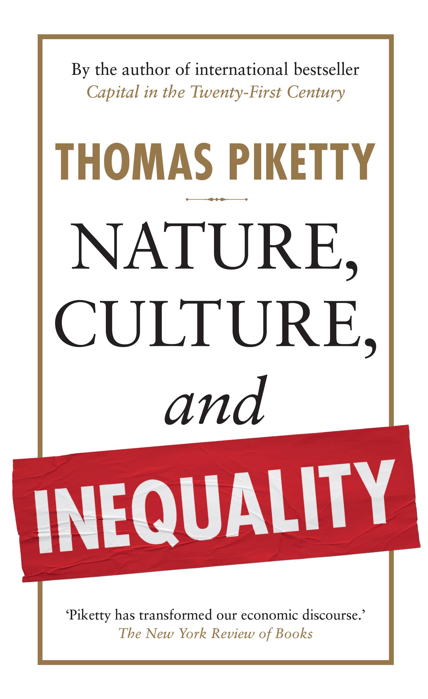 Nature, Culture, and Inequality