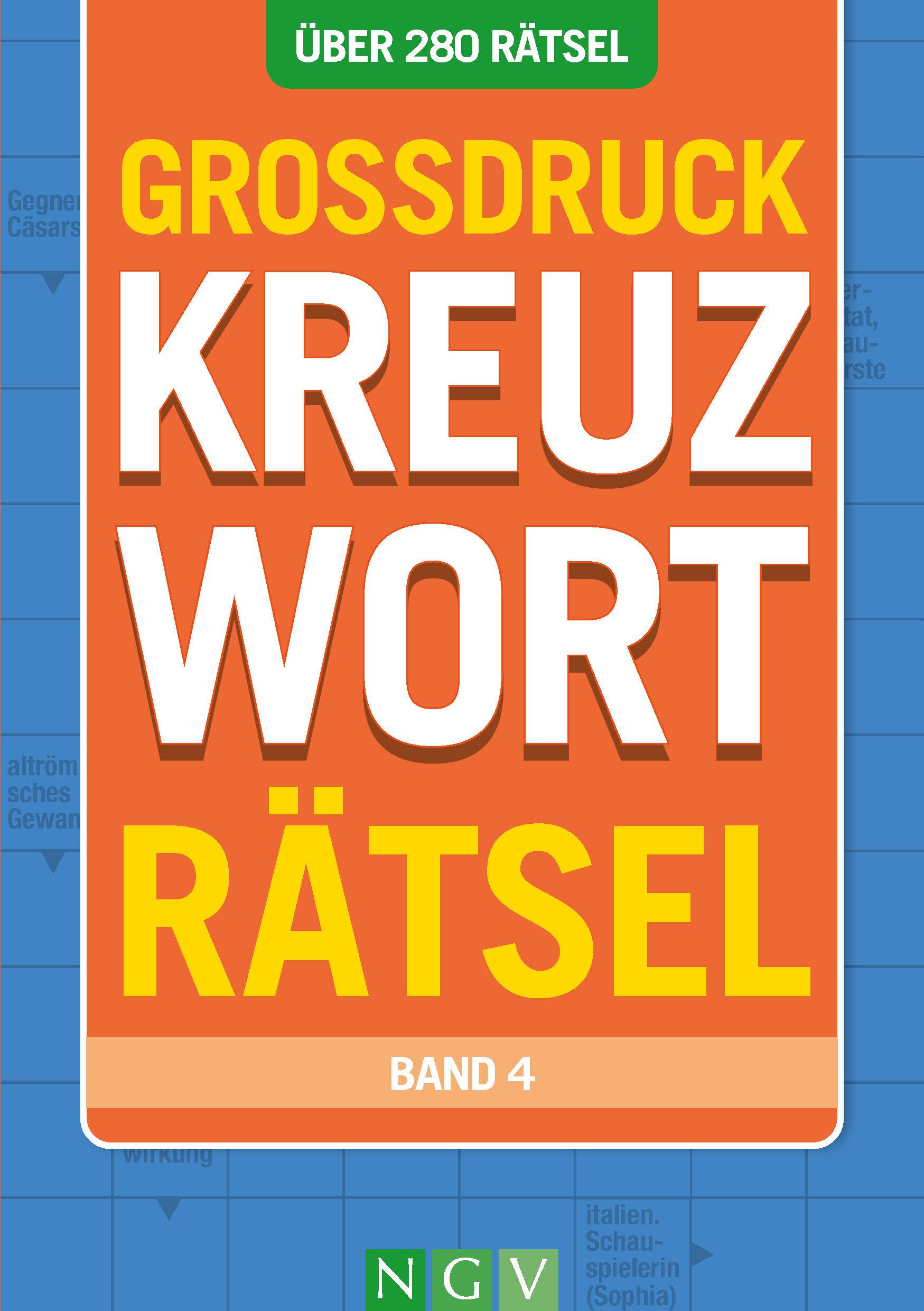 Großdruck Kreuzworträtsel - Band 4