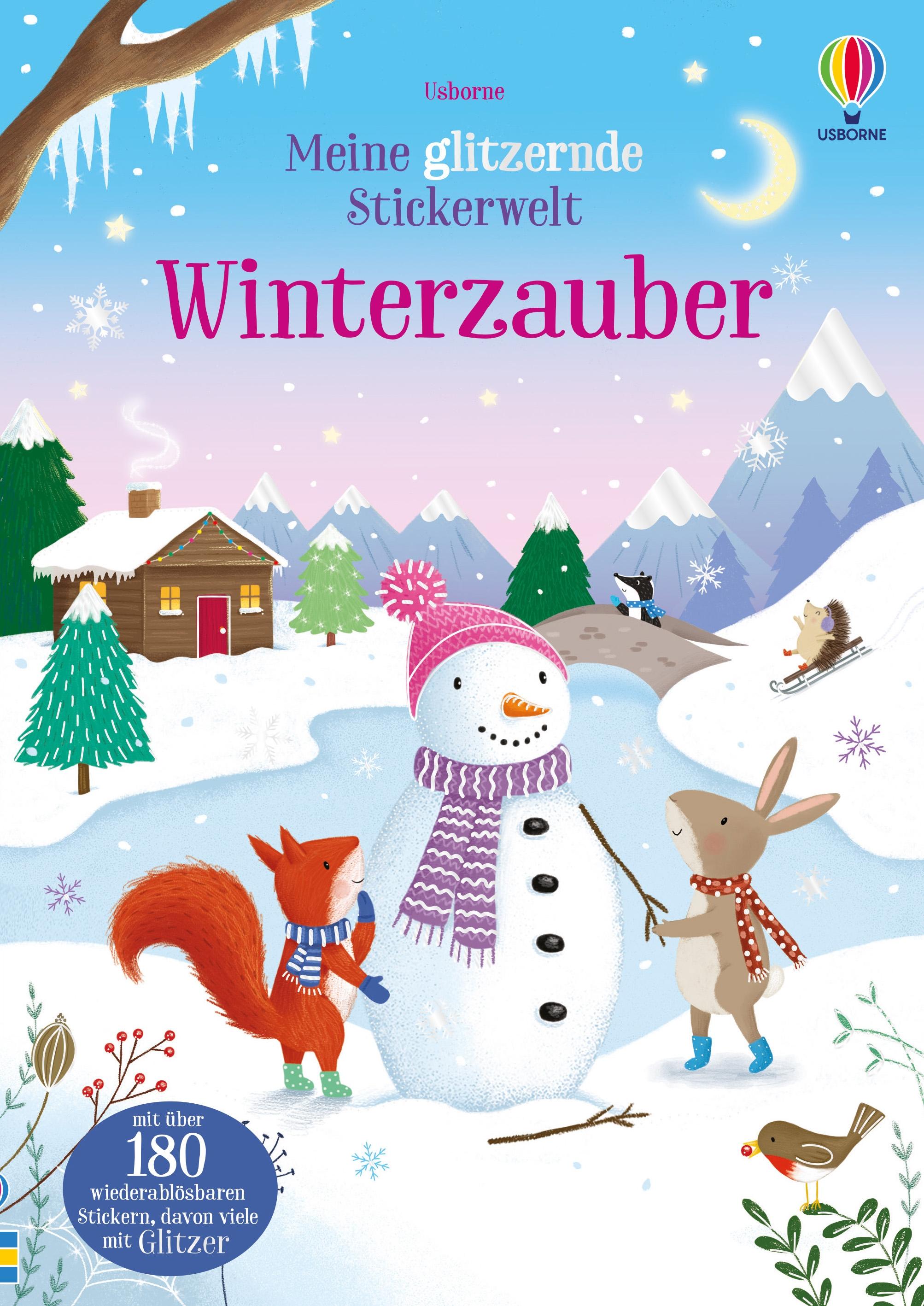 Meine glitzernde Stickerwelt: Winterzauber