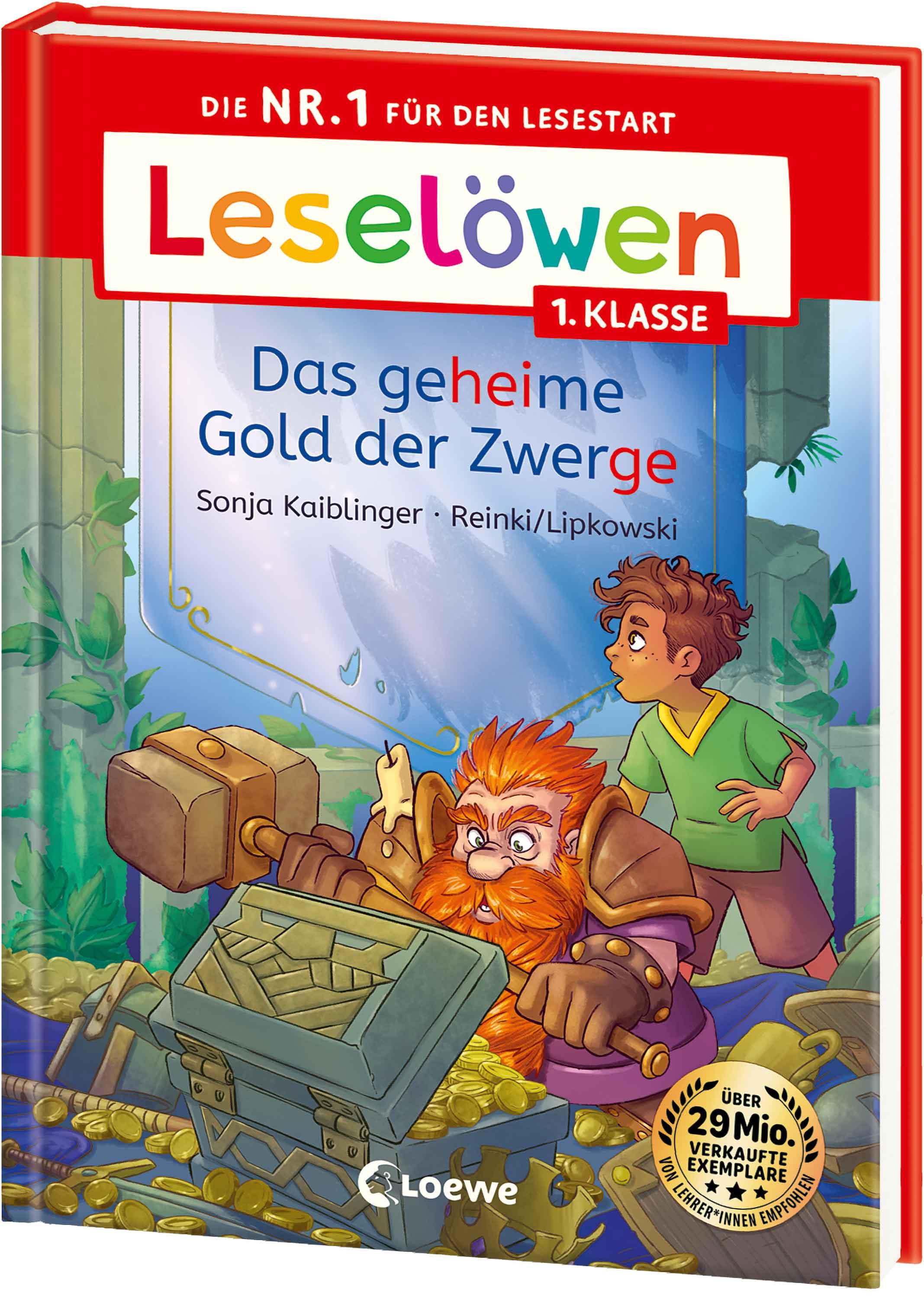 Leselöwen 1. Klasse - Das geheime Gold der Zwerge