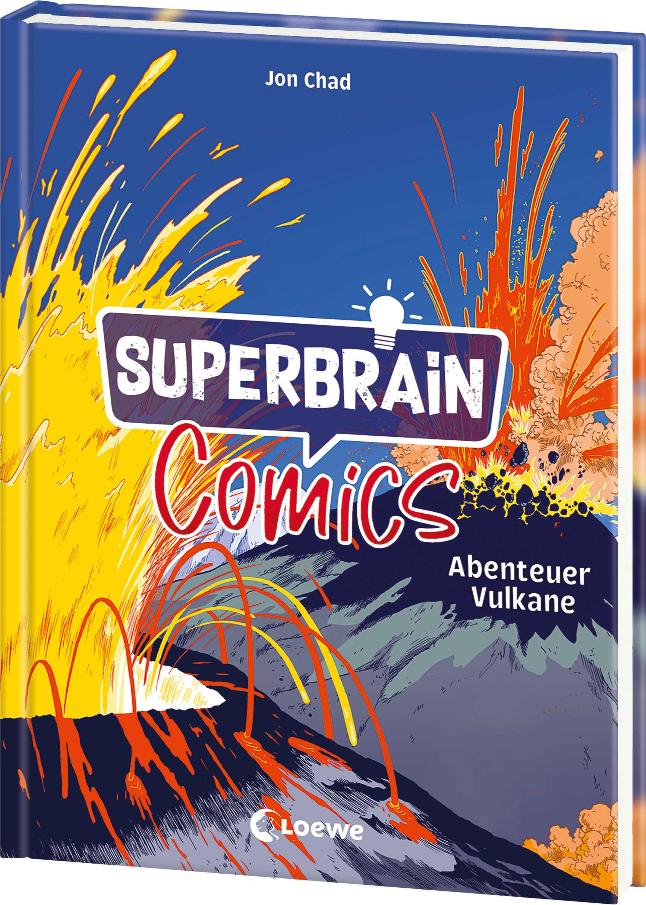 Superbrain-Comics - Abenteuer Vulkane