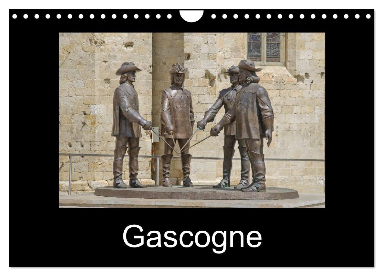 Gascogne (Wandkalender 2025 DIN A4 quer), CALVENDO Monatskalender