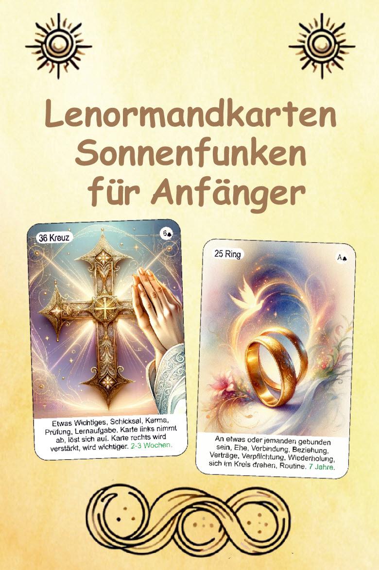 Lenormandkarten Sonnenfunken für Anfänger