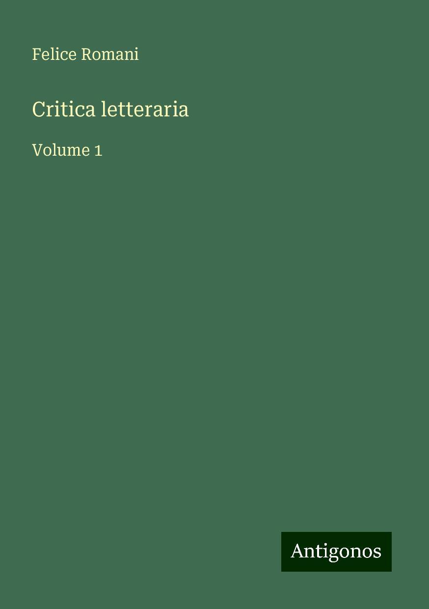 Critica letteraria