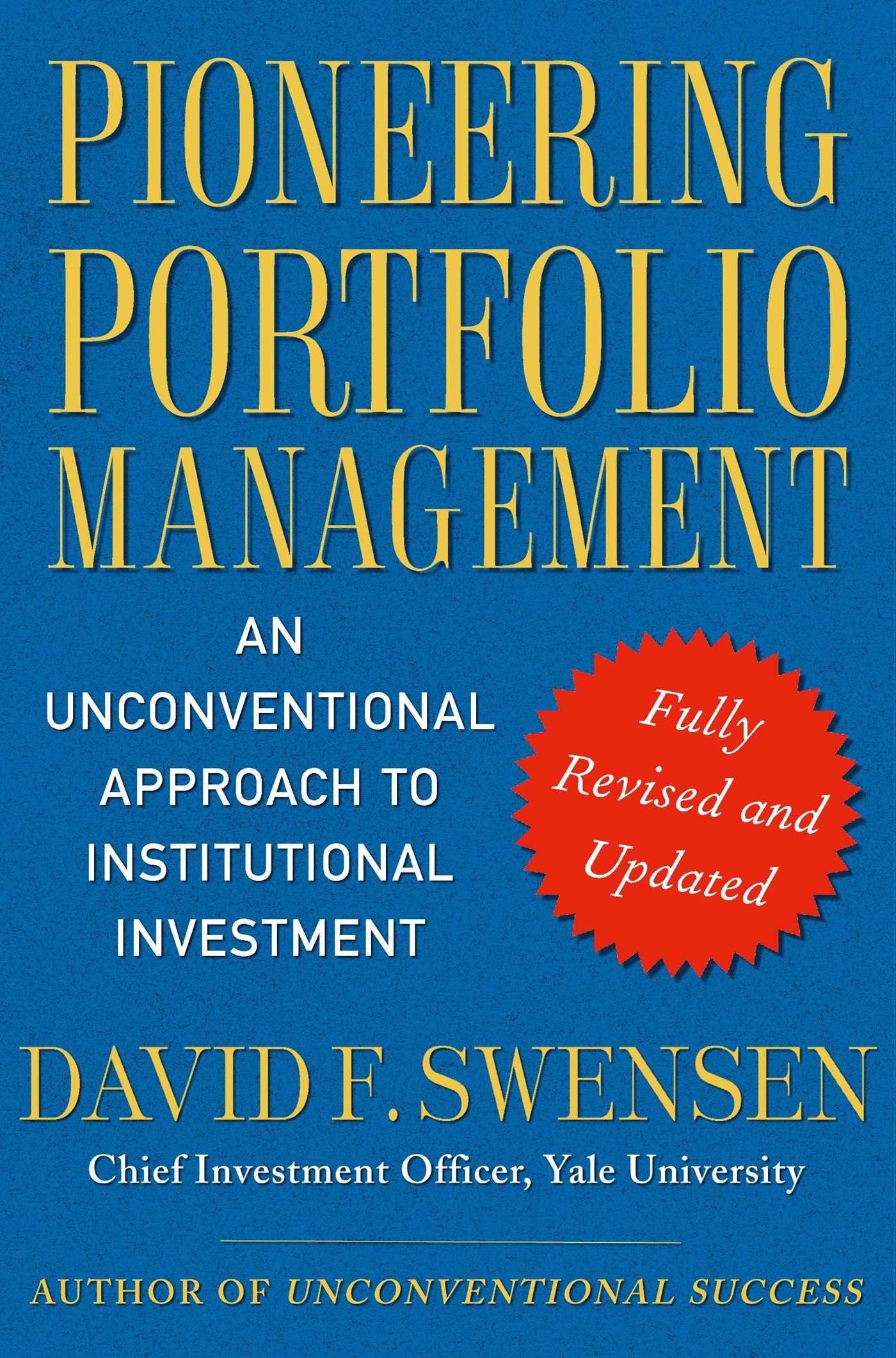 Pioneering Portfolio Management