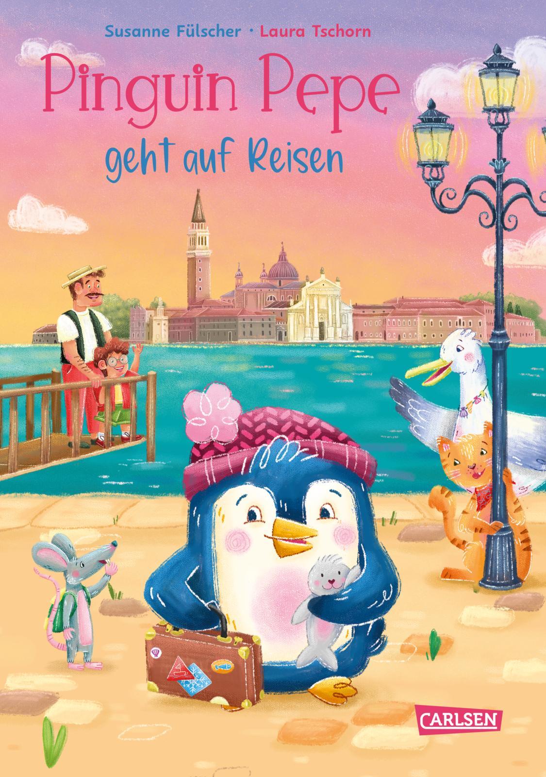 Pinguin Pepe geht auf Reisen