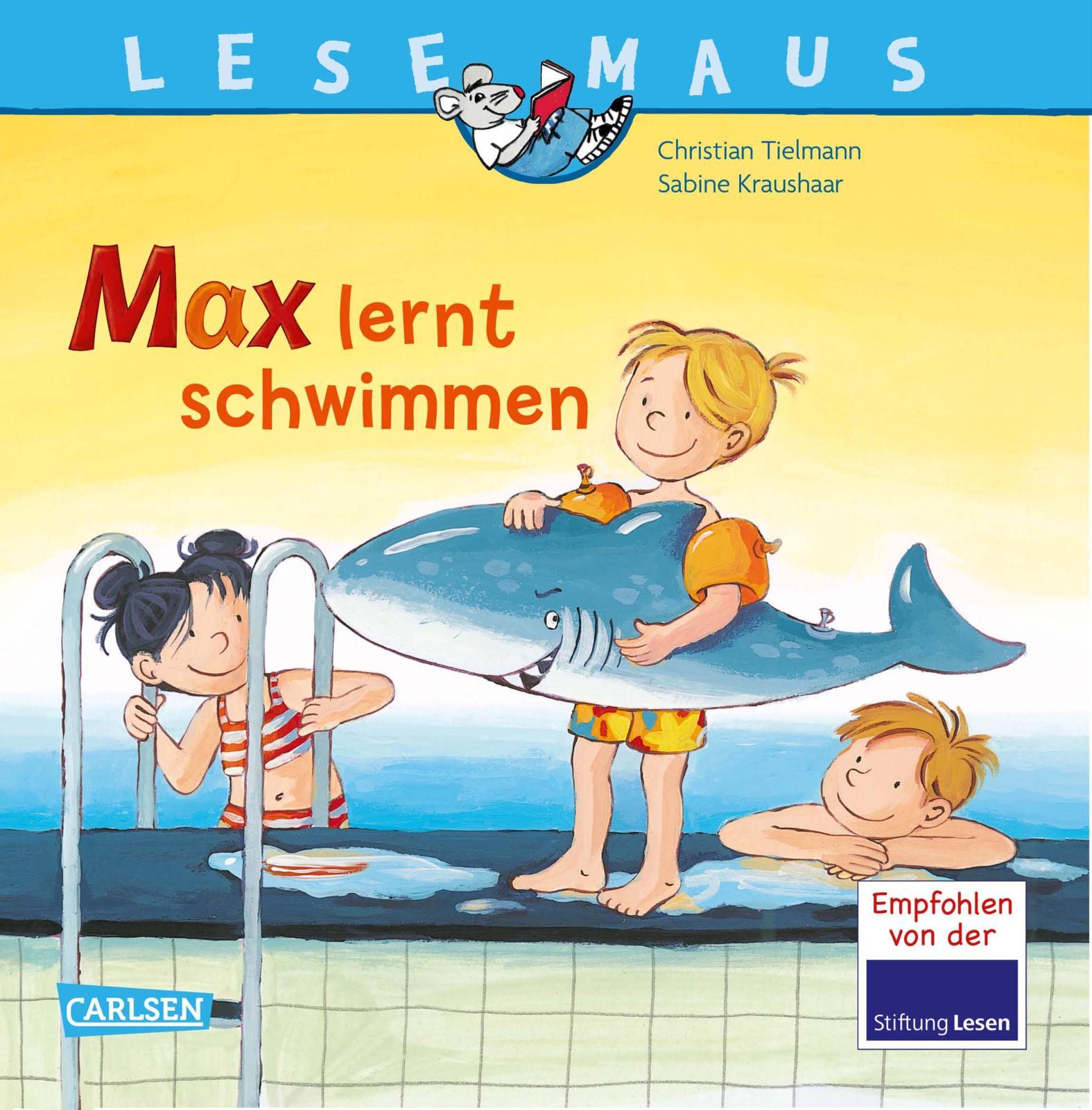 Max lernt schwimmen