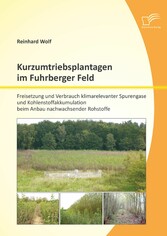 Kurzumtriebsplantagen im Fuhrberger Feld: Freisetzung und Verbrauch klimarelevanter Spurengase und Kohlenstoffakkumulation beim Anbau nachwachsender Rohstoffe