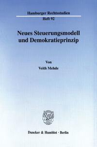 Neues Steuerungsmodell und Demokratieprinzip.